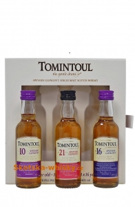 Tomintoul Triple Pack 3x0,05l (10-16-21 y.o)